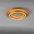 JUST LIGHT. 15089-60 - LED stropna svetiljka CICHIO LED/36W/230V zlatna