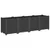 Vrtna sadilica crna 160 x 40 x 53 cm od PP-a