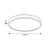 Rabalux LED Plafonjera Alenzo, 18W, DIP Switch 3000-6000K, 30.5cm, IP44, Bela