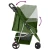 Sklopiva kolica za pse zelena 80 x 46 x 98 cm od tkanine oxford