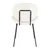 Bel oblazinjen jedilni stol Maddie – Yes Everyday