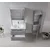 HANAH HOME Ormarić sa ogledalom Nuvola 80 v2 743