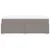 Vidaxl Box spring postelja z vzmetnico taupe 120x200 cm blago