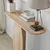 Hanah Home Komoda Ellittica 100x81x30cm Hrast