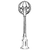 Lessentiel Maison Spoljna lampa BSU-68081-BSY-M3-B, 95 cm, Podna, IP65, E27, 60W, Crna