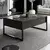Hanah Home Luxe Set za dnevnu sobu, 2 komada, Antracit