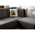 ATELIER DEL SOFA Ugaona garnitura S Loft Left Anthracite