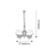 RABALUX Luster petronel crni