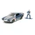 Autíčko Chevrolet Camaro 1973 Marvel Jada kovové s otvárateľnými dverami a figúrka Winter Soldier dĺžka 14 cm 1:32 JA3223021