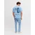 JJ Rebel by Jack & Jones majica Asher sa surf printom za muškarce, svetloplava, XL