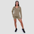 GymBeam Women‘s Pulse Running Jacket Vetiver
