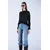 Trend Alacati Stili Ženska bluza Alc-X15156, Crna