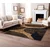 Conceptum Hypnose Tepih BSR-7, Pravougaoni, 100x140 cm, Braon-crni