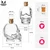 shumee Steklena karafa - mini lobanja 100 ml