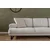 Atelier del Sofa Ugaona garnitura Mustang Bež