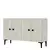 HANAH HOME Komoda Pella 120 White Travertine