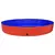 Sklopivi bazen za pse crveni 300 x 40 cm PVC