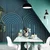 Tapeta moder vzorec mavrice Mid-Century - 245x165