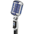 Mikrofon Shure - Super 55 Deluxe, srebrnast/plavi