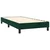 Krevet box spring s madracem LED tamnozeleni 80 x 200 cm baršun