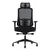 UGD Ergonomska kancelarijska stolica Optima Comfort, Crna