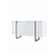 HANAH HOME Komoda Luxe White Black