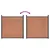 Vidaxl Ograjni panel rjav 1564x186 cm WPC