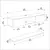 Hanah Home TV Komoda Elia, 140x25,6x32 cm, Crna