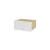 Hanah Home Noćni stočić, 38.4x18.5x31cm, Beli