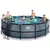 EXIT Toys Frame Pool O 488 x 122 cm - Black Leather Style