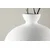 Venture Design Vaza Rellis 20x24 cm bela