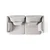 Atelier del Sofa Trosed Flexy, 195 x 100 x 75 cm, Krem