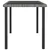 Vrtni blagovaonski stol sivi 140 x 70 x 73 cm od poliratana