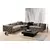 Atelier del Sofa Ugaona garnitura Como 310x70x270cm Antracit