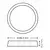 LED stropno svetlo ROUND LED/24W/230V 4000K prečnika 28,8 cm crna