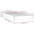 Vidaxl Posteljni okvir temno siv 80x200 cm blago