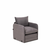 ATELIER DEL SOFA Fotelja na razvlačenje Saga Single Grey