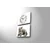 Wallity Zidni sat 2P3040CS-130, 64x40 cm, 2 dela