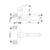 Baterija za sudoperu - lavabo KING J321S20 - Rosan