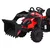 Bager na akumulator s prikolicom 720-T 4x4- crveni