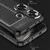 Eleganten gel ovitek Elite Guard z usnjeno teksturo in zaščito robov za Xiaomi Redmi 13C - obsidian black