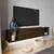 Hanah Home TV komoda Twist LED, 160 cm, orah
