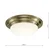 Där Lighting BAR5075 - Plafonsko svetlo za kupatilo BARCLAY 1xE27/60W/230V, prečnik 38 cm, mesing