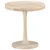 Vidaxl Stranska mizica O 50x55 cm trden mangov les