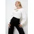 Trend Alacati Stili Ženska bluza dugih rukava Alc-X12948, Bela