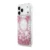 Maska Guess Resin Bottom Glitter MagSafe zaiPhone 17 Pro Max pink