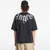 Majice Palm Angels Big Neck Logo Loose Tee Black/ Off White S