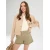 Sinsay - High waist kratke pantalone od trapera - zeleno