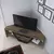 Hanah home TV Komoda Sares Smeđe-Crna