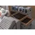 HANAH HOME Bračni krevet Sunshine Smart Brown